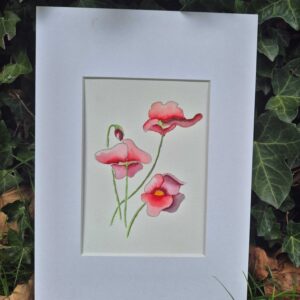 Zaterdag 4 april - Losse bloemen schilderen